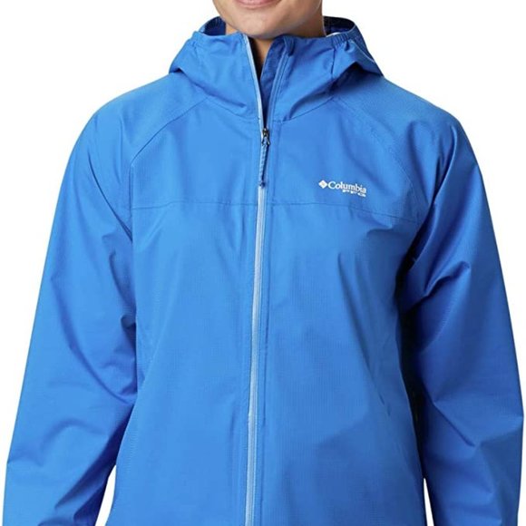 🆕Columbia Women's Tamiami Hurricane Jacket, Small-Stormy Blue, Authentic, NWT - Picture 1 of 6
